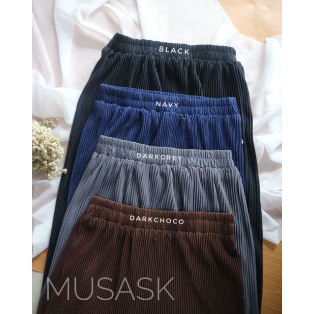 ROK SPAN PLISKET LIDI / ROK PLISKET SPAN / KODE 08