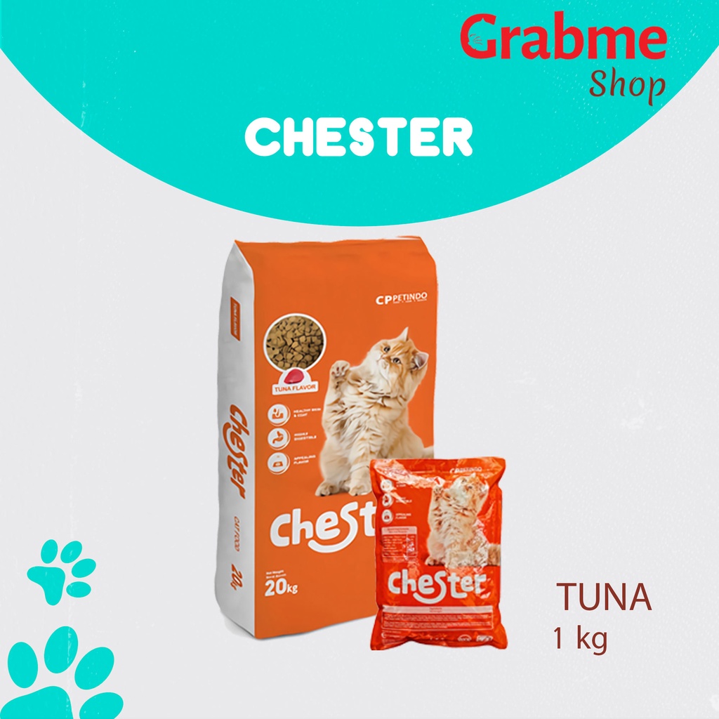 Makanan kucing Chester Tuna Cat Food 1 kg