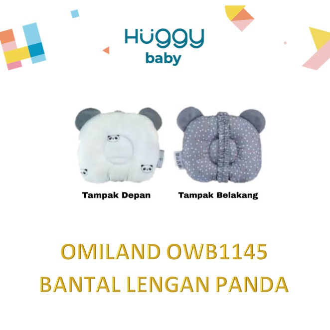 Omiland OWB1145 Bantal Lengan Peang Bayi Panda Series