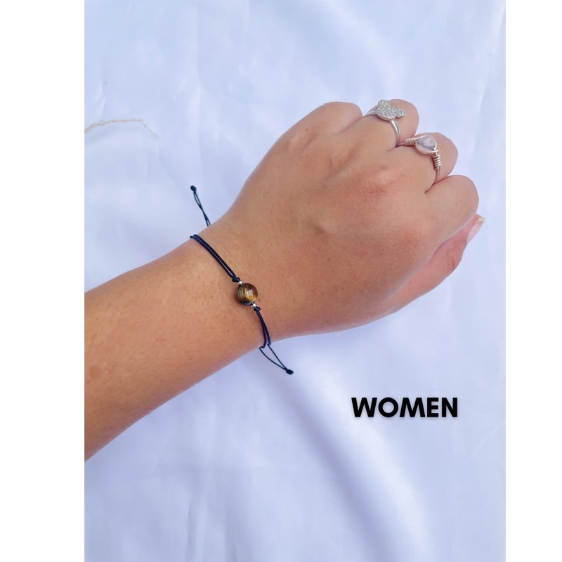 Stone Bracelet/Gelang Batu Tali/Gelang Simpel/Gelang Daily/Gelang korea/Gelang Batu Asli/Tigereye