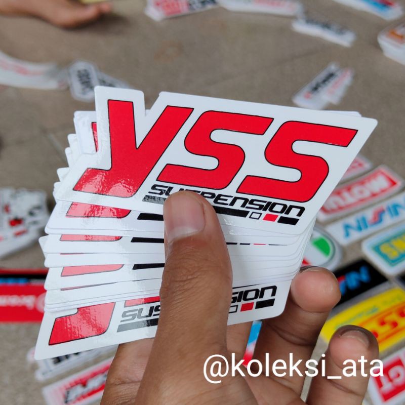 stiker motor YSS