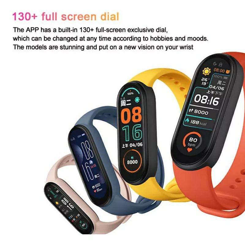 Xiaomi Mi Band 6 Global International Version Smartwatch SPO2 Monitor Fitness Tracker Miband 6-2