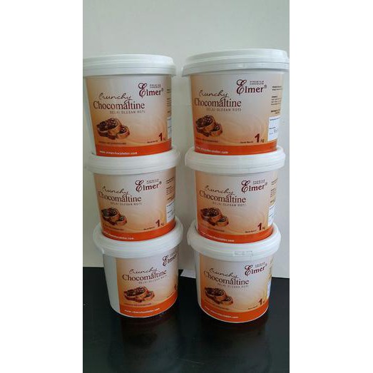 

ENAK chocomaltine elmer 1 kg segel / selai coklat /chocomaltine CRUNCHY BANYAK RASA