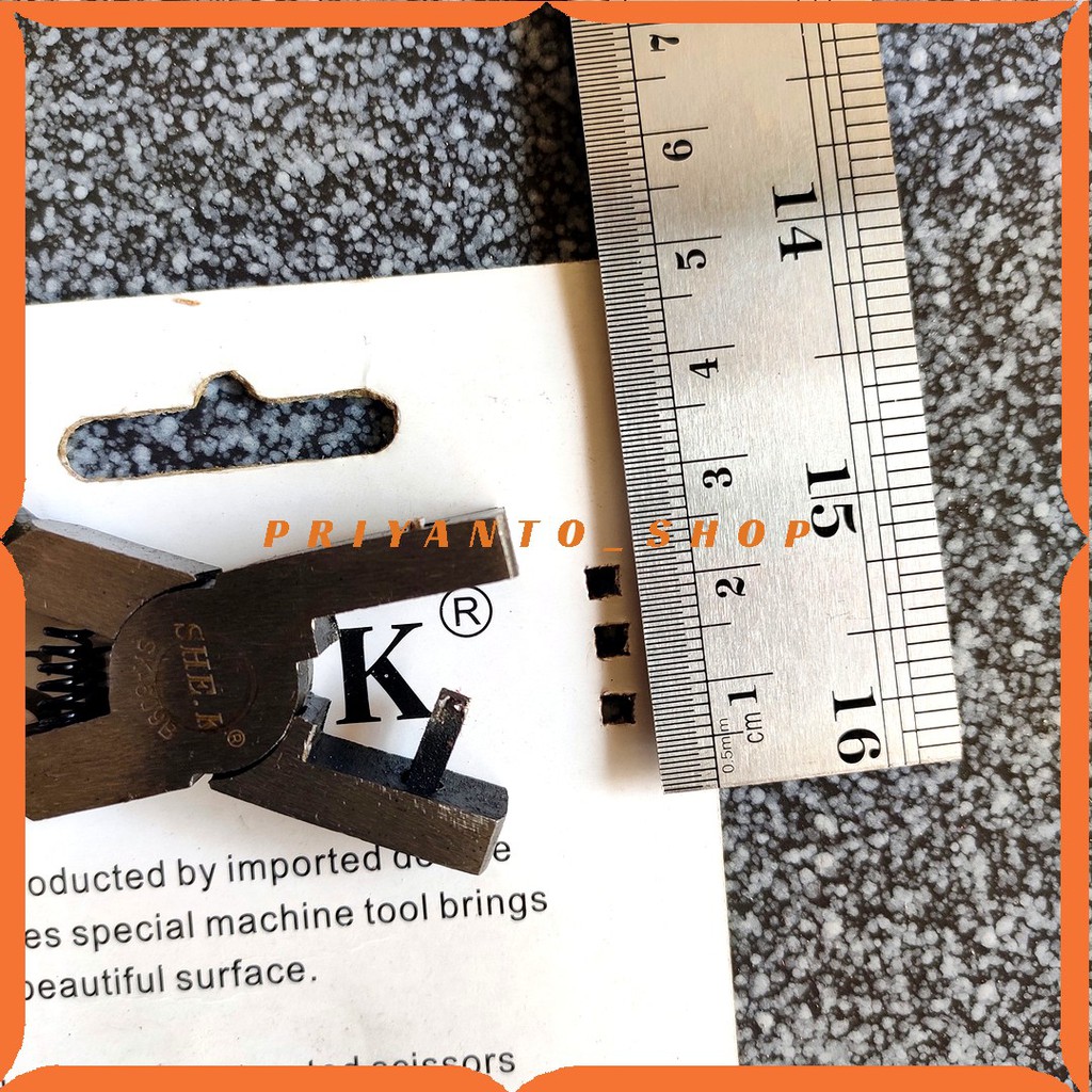 Alat Tang pembolong Pelubang Tali Karet Kulit jam Tangan Gesper Model Kotak DAN Bulat