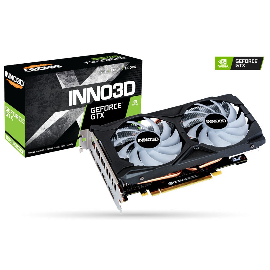 VGA NVIDIA INNO 3D | INNO3D GEFORCE GTX 1660 SUPER 6GB GDDR6 TWIN X2