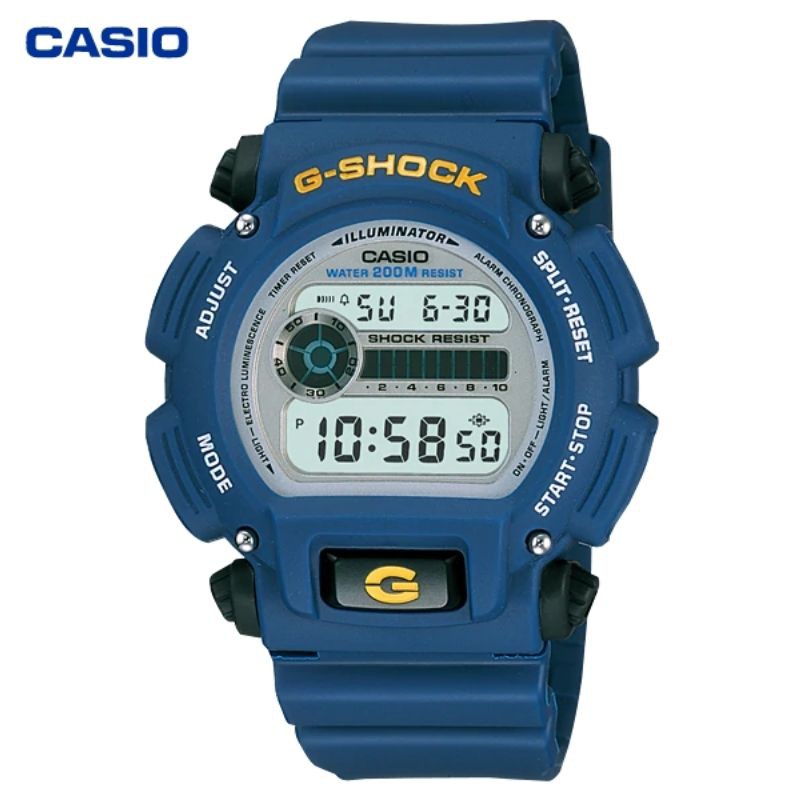 JAM TANGAN PRIA CASIO G-SHOCK DW-9052-2 ORIGINAL - GSHOCK DW9052 BIRU