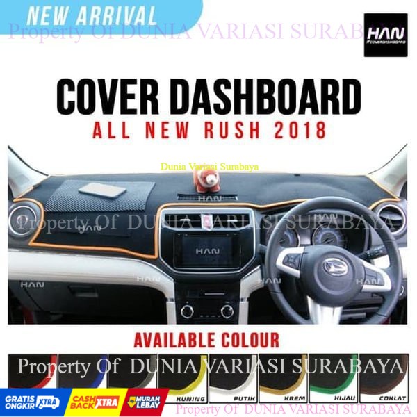 Cover Dashboard RUSH Alas Dashboard RUSH Termurah dan Berkualitas