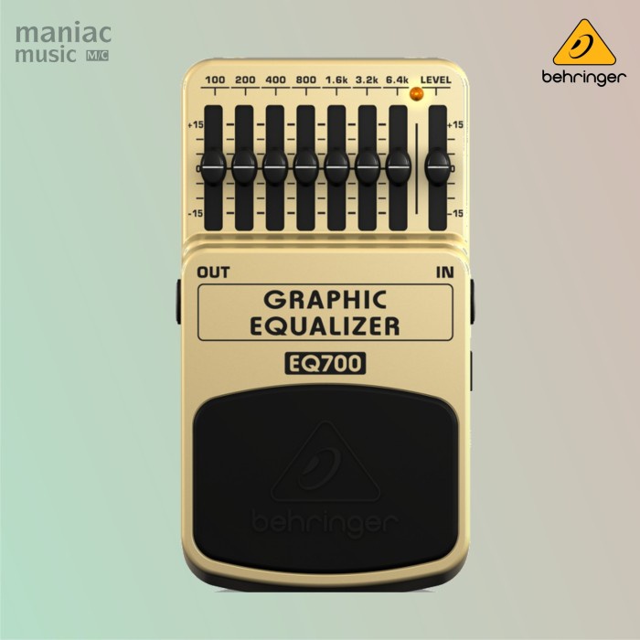 Behringer EQ700 Graphic Equalizer 7-Band Pedal Efek Stompbox