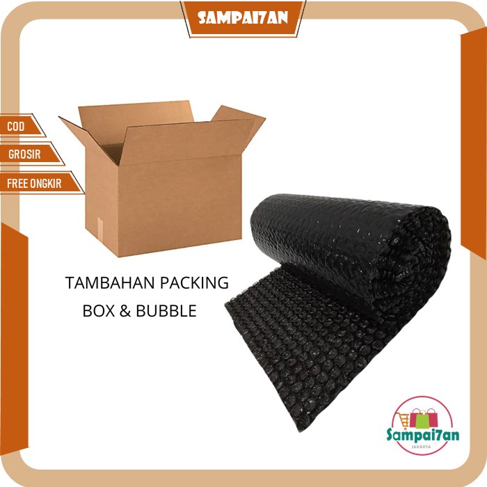 

Tambahan Bubble Wrap / Box / Kerdus Lebih Aman
