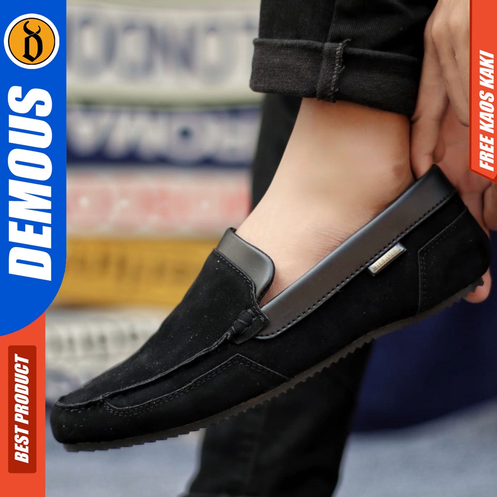 DEMOUS KILLIAN Sepatu Kasual Slip On Casual Santai