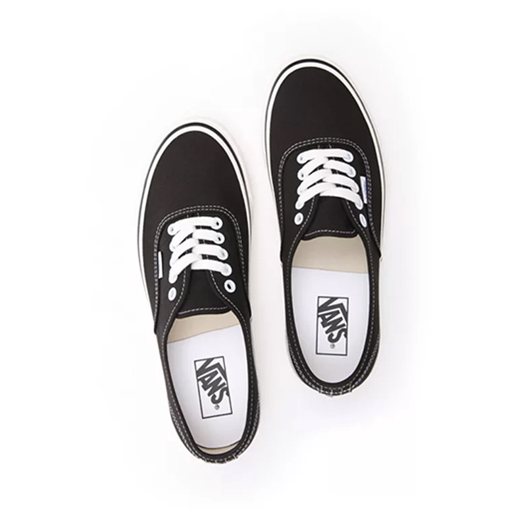 SEPATU VANS OFF THE WALL | AUTHENTIC 44 DX ANAHEIM  BLACK WHITE