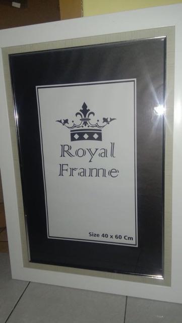 Frame Foto / Figura / Bingkai 16r 40x50 Linen Gosend Only