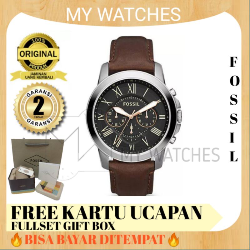 Jam Tangan Fossil Original | Fossil FS4813 Original | Jam Tangan Pria Original