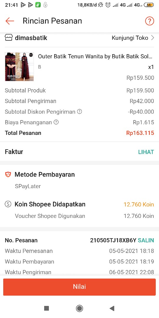 Outer Batik Tenun Wanita By Butik Batik Solo Bahan Batik Tenun Kode Camila Outer Tenun