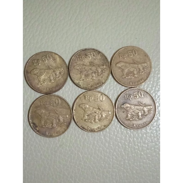 Koin Komodo Langka 50 rupiah