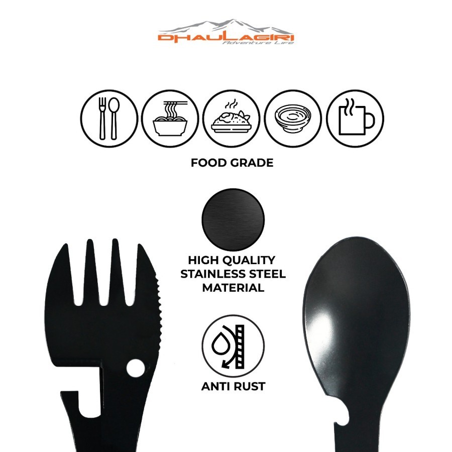 Sendok Garpu Spork Dhaulagiri Spork Steel 02