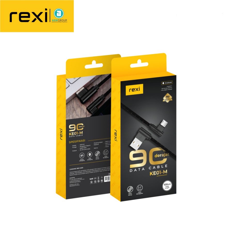 KABEL MICRO REXI QUICK CHARGE 2.4A KE01-M