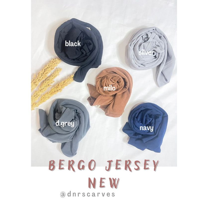 Bergo Jersey New-dark grey