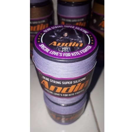 Gelasan BLACK MAMBA "ANDIN" , senar mati/matot/deadstring, size 022/023, 2000 yard
