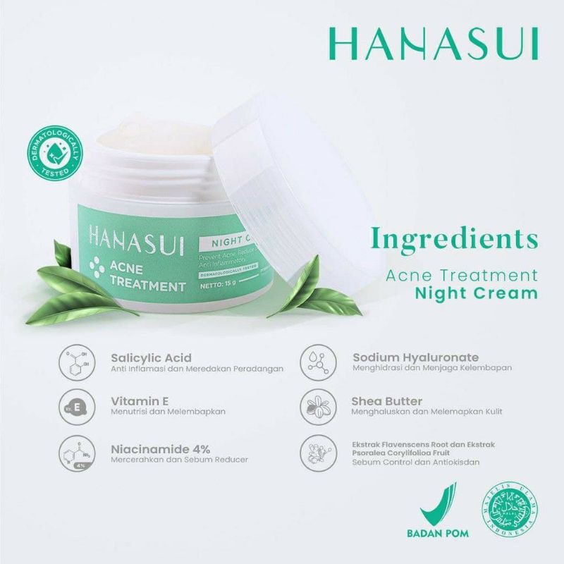 HANASUI ACNE TREATMENT SERIES