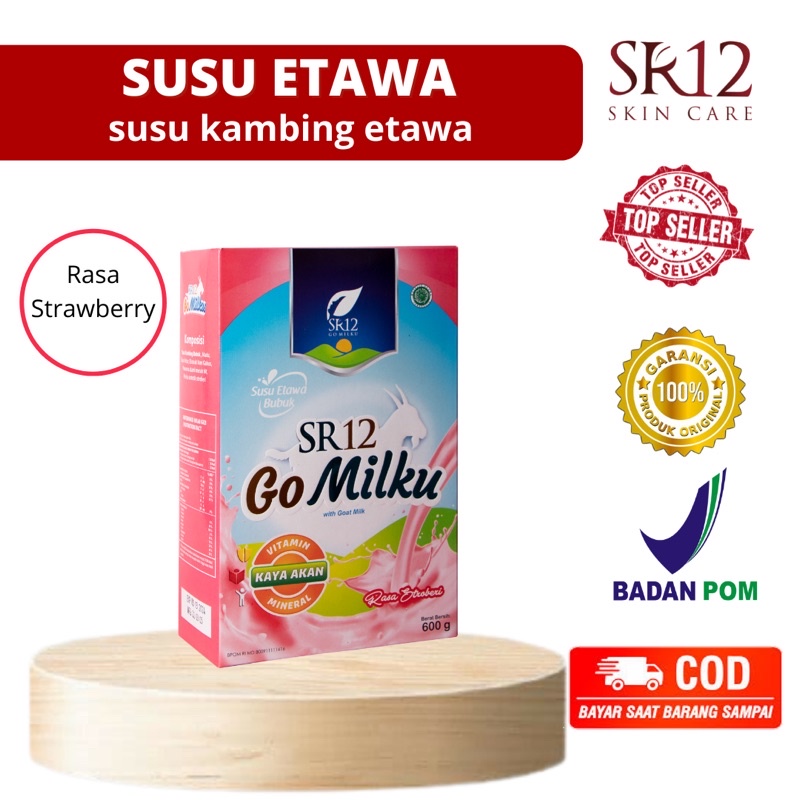 

IMUN BOOSTER / SR12 / SUSU KAMBING ETAWA / SUSU ETAWA BUBUK GO MILKU SR12 600GR / GO MILKU SR12 / 200 GR / SUSU KAMBING ETAWA / SUSU KAMBING ETAWA BUBUK/ PENAMBAH NAFSU MAKAN/ SUSU KAMBING SUSU BUBUK / SUSU KAMBING ETAWA BUBUK / SUSU ETAWA