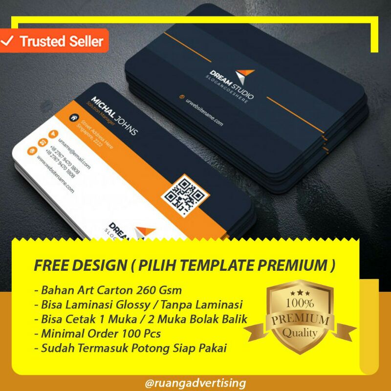 

KARTUNAMA FREE DESIGN TINGGAL PILIH TEMPLATE ( LAMINASI GLOSSY )