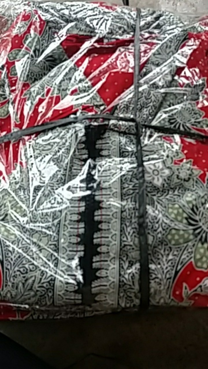 Tunik Batik Bunga Sakura (resleting Depan) (busui)(resleting Jaket)