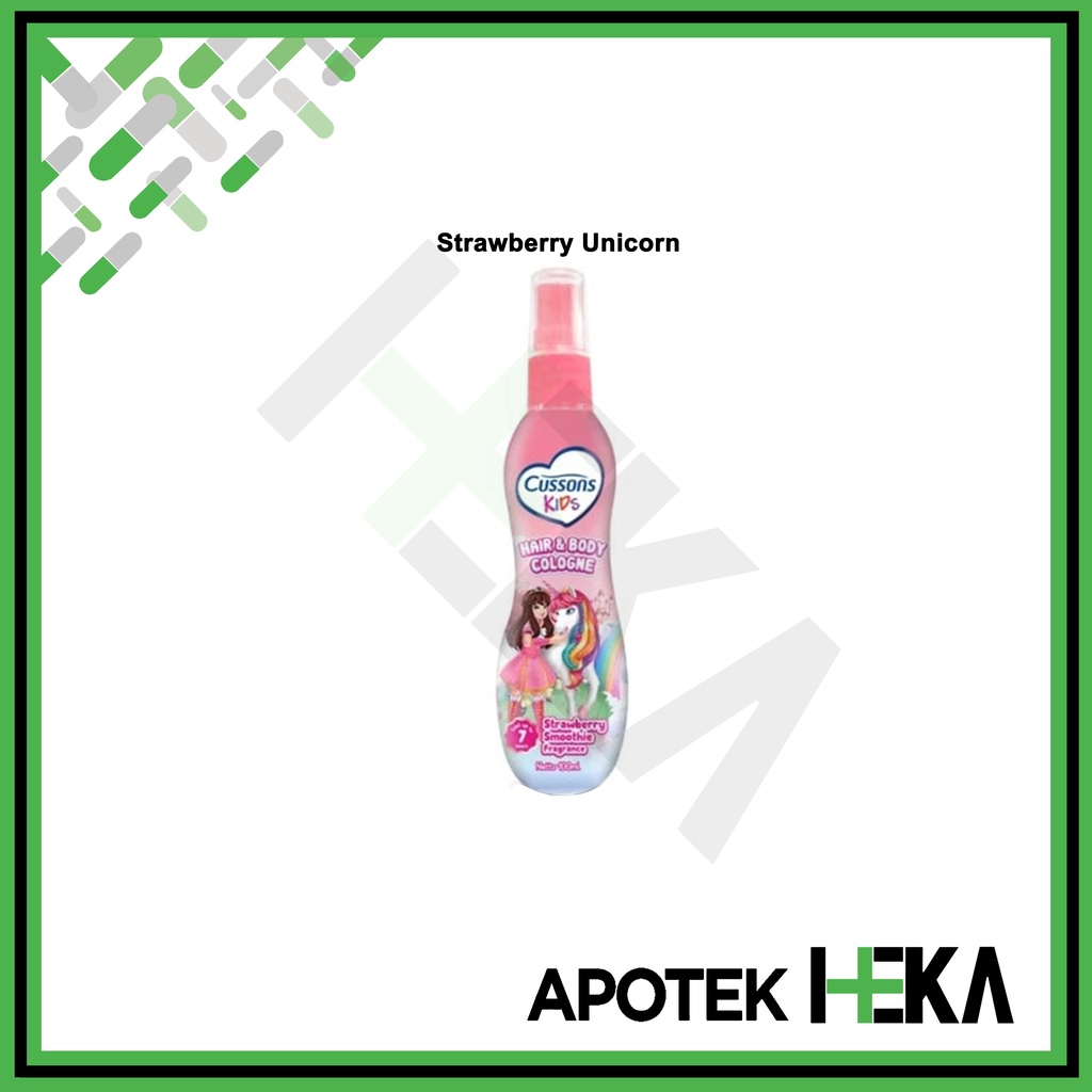 Cussons Kids Cologne 100 ml Fruity Berries / Strawberry Unicorn (SEMARANG)