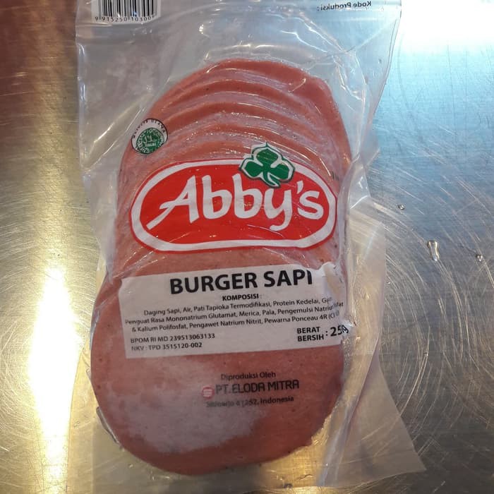 

Daging Burger Beef Abbys