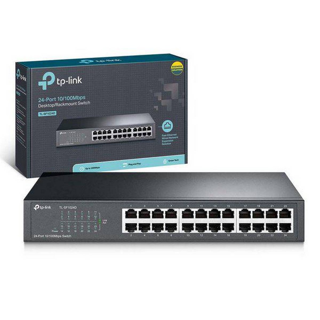 TP-Link TL-SF1024D 24-Port 10/100M Desktop/Rackmount Switch