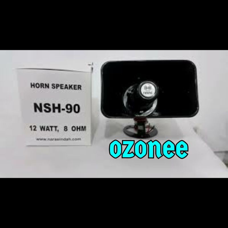 SPEAKER HORN CORONG HORN SPEAKER VOKAL 12 WATT 8 OHM KOTAK NARAE NSH90