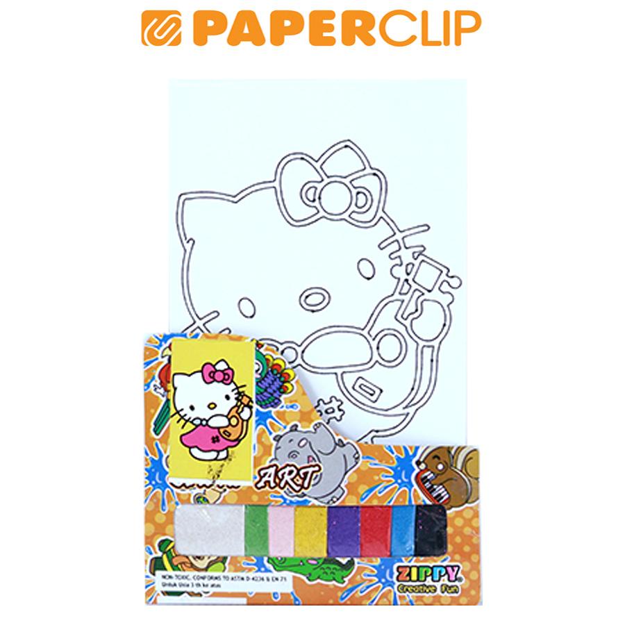 

SAND ZIPPY ART OPP BAG ASST