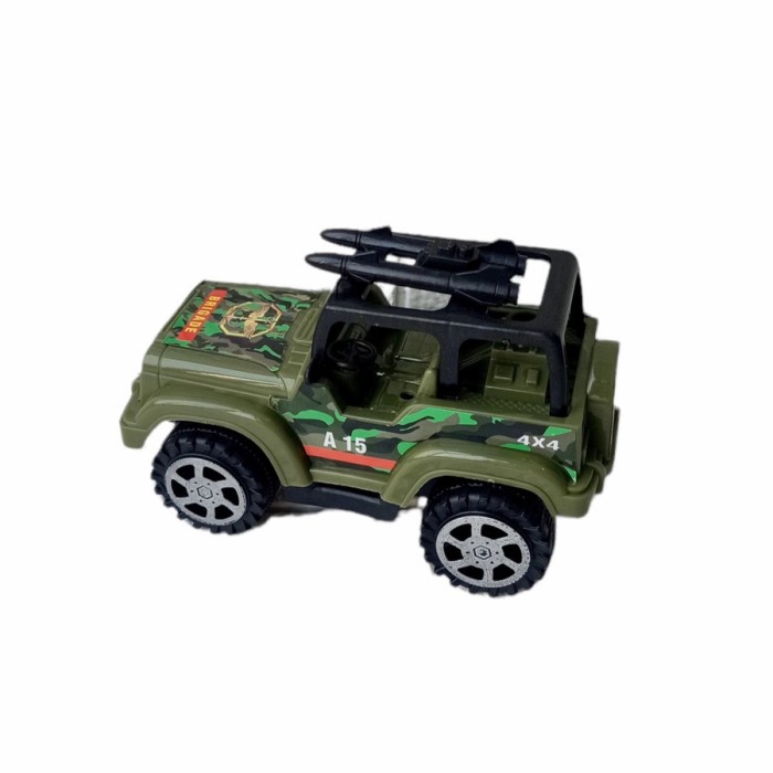 Mainan Mobil Jeep Army Mainan Mobil Mobilan Tentara Anak 2 3 4 5 Tahun