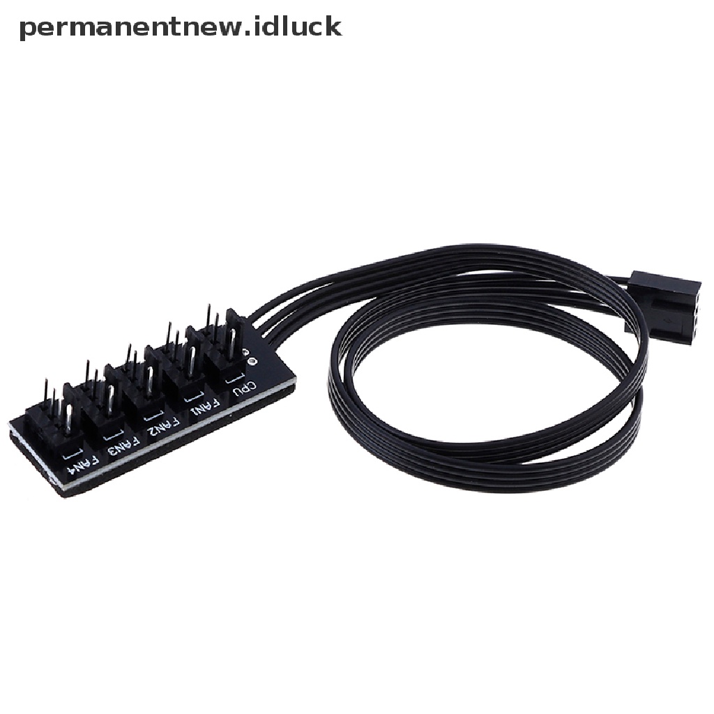 Kabel power adapter splitter 40cm 1 Ke 5 4-Pin molex TX4 PWM Untuk Kipas Pendingin CPU