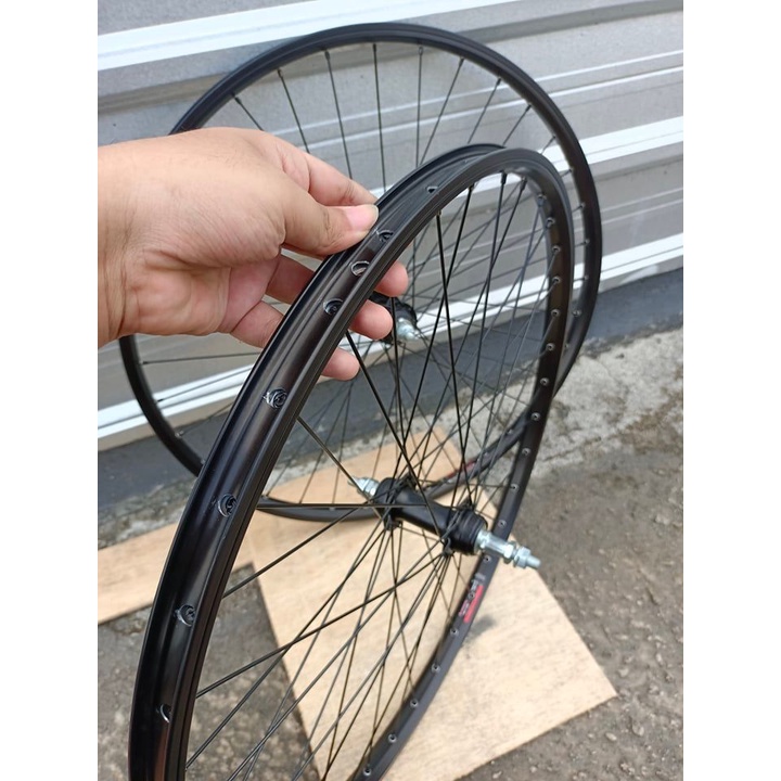 Wheelset MTB 26 Araya TM-620 Full Alloy,Velg/Rims set 26 CAKRAM / V BRAKE / U BRAKE Sepeda Gunung Siap Pakai sudah rakit