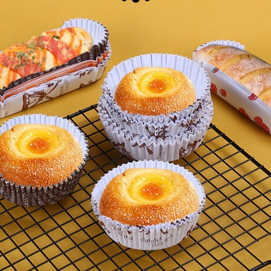 Paper Cup Roti / Paper Cup Case Roti / Kertas Roti Isi 50pcs