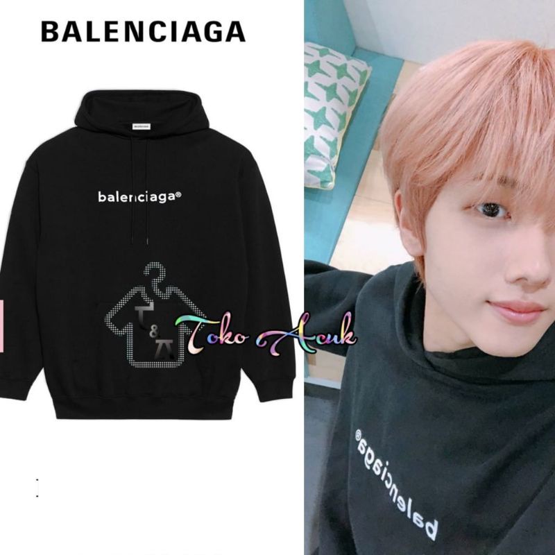 Hoodie Hoodie Unisex KoreaN NCT jisung Baallenciiaga (B3F6) Hoodie pria Hoodie unisex Hoodie jumbo H