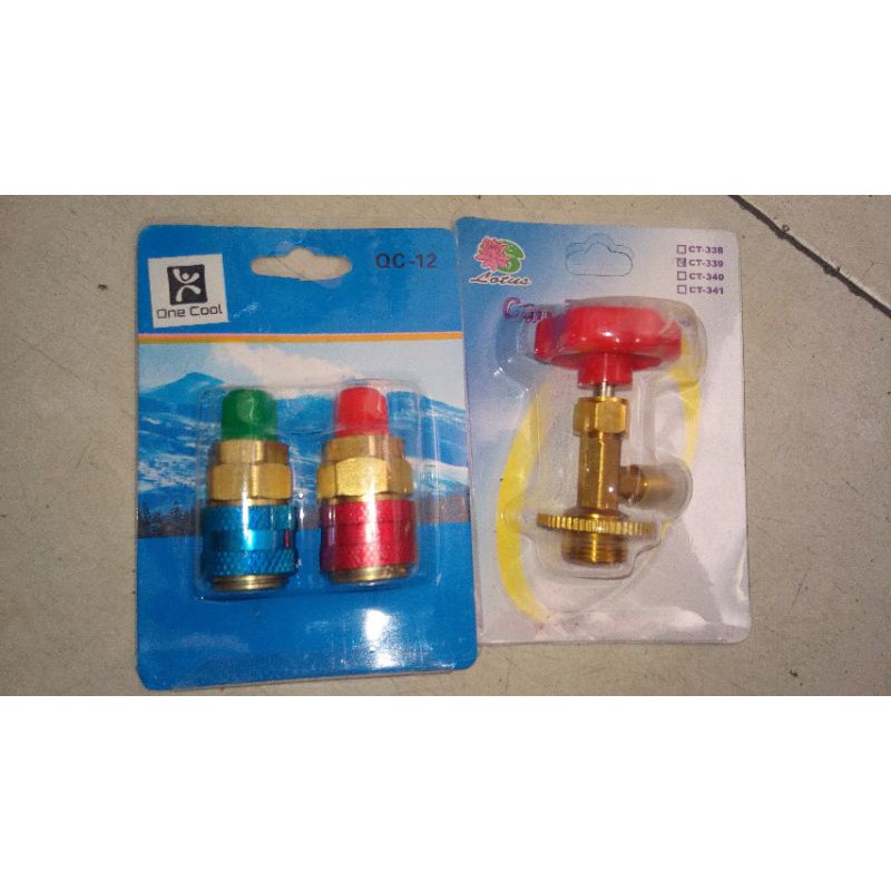 Paket isi Pr3on mobil dan kulkas dengan single manifold glass (90cm)