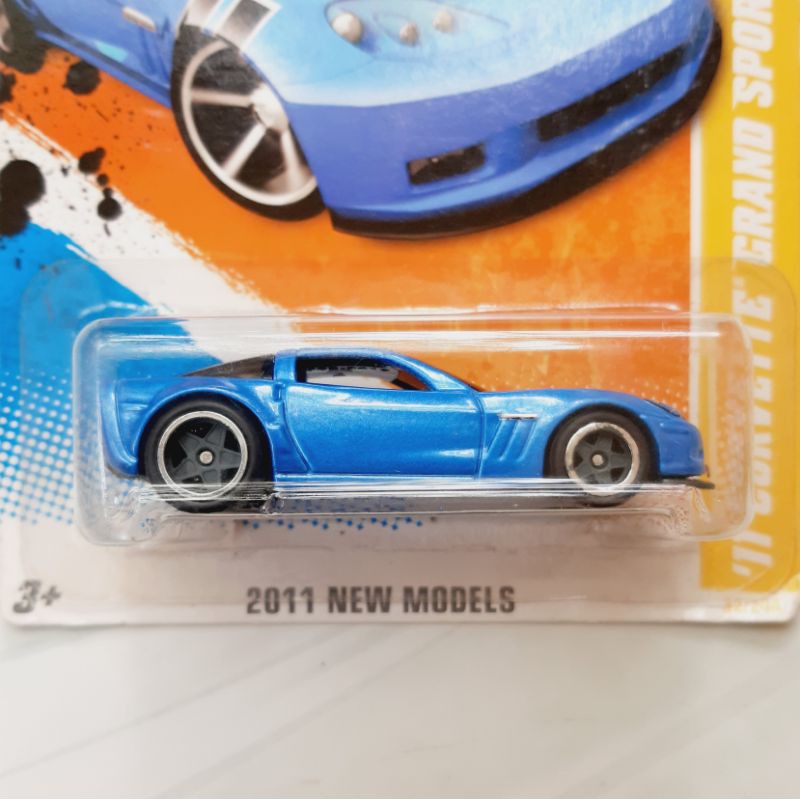 Hot Wheels 11 Corvette Grand Sport Loose Ban Karet