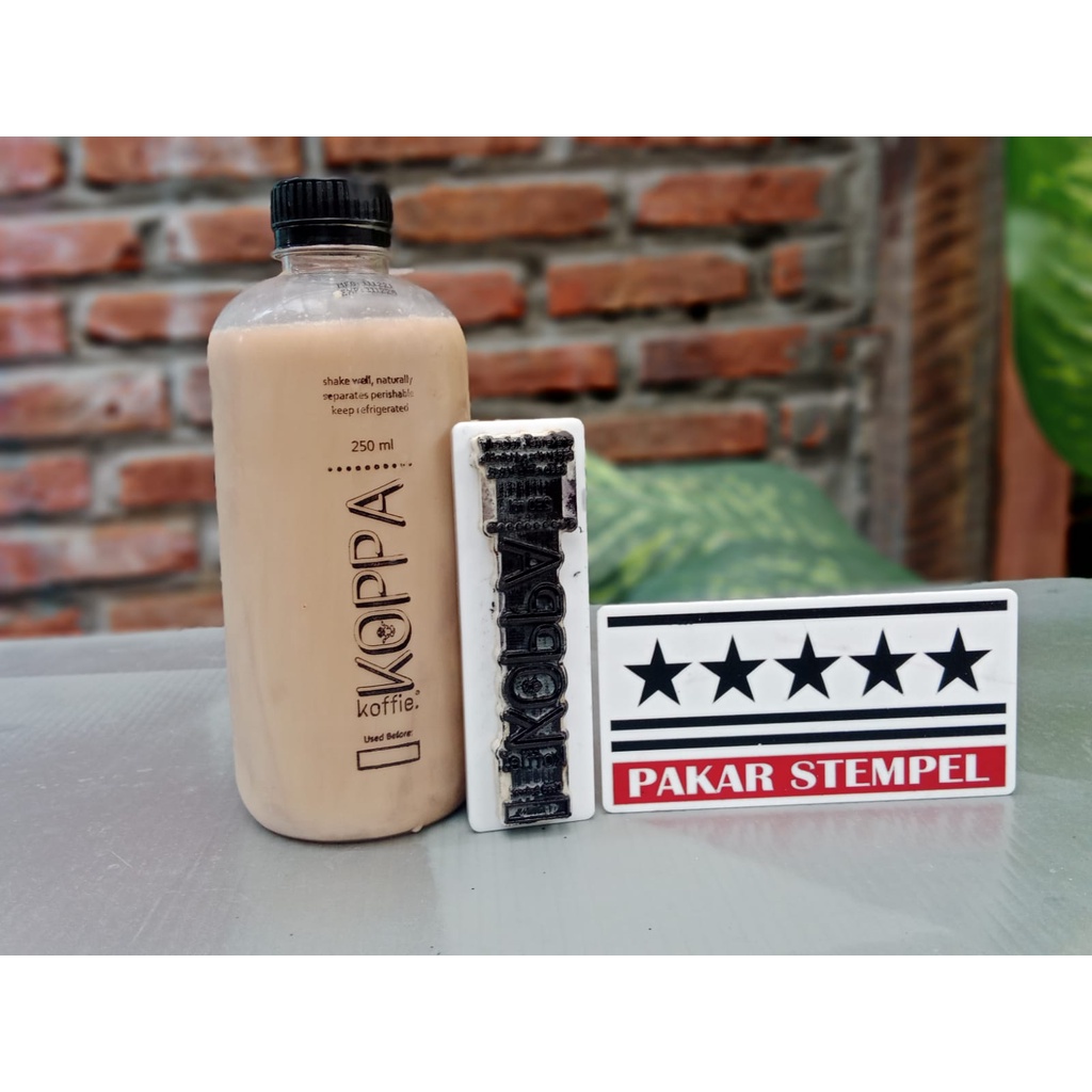

Jual Stempel Sablon Botol Stempel Botol Minuman Stempel Kemasan Minum
