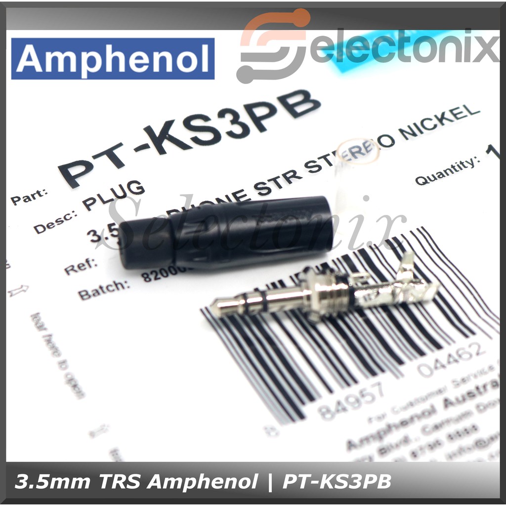 Jack Audio 3.5mm TRS-Stereo | Amphenol [PT-KS3P]