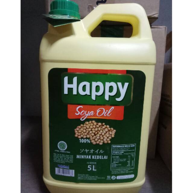 

Happy Salad Oil / Soya oil Happy 5 L