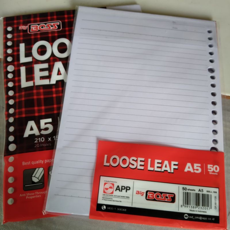 

ins.fera| isi binder | bergaris | A5 | 50 lbr