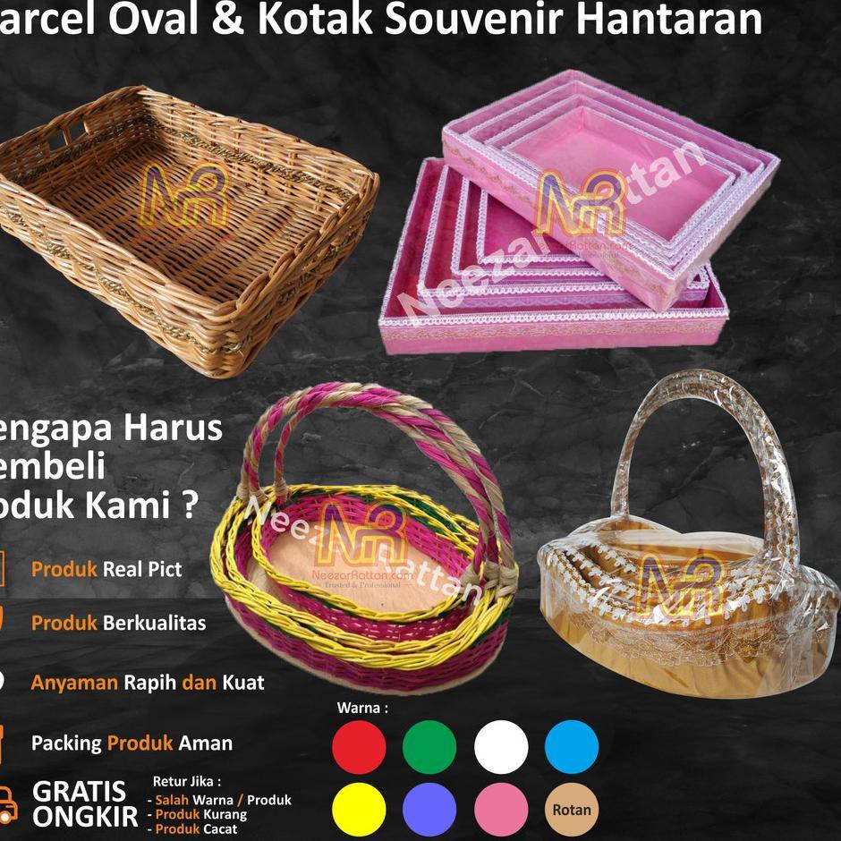 

Terlaris 6FDJU Souvenir keranjang parcel hantaran seserahan pengantin lamaran lebaran natal pernikah
