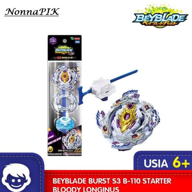 TERMURAH gasing Beyblade Burst asli Takara Tomy: Bloody Longinus 13 Jl Kode 378