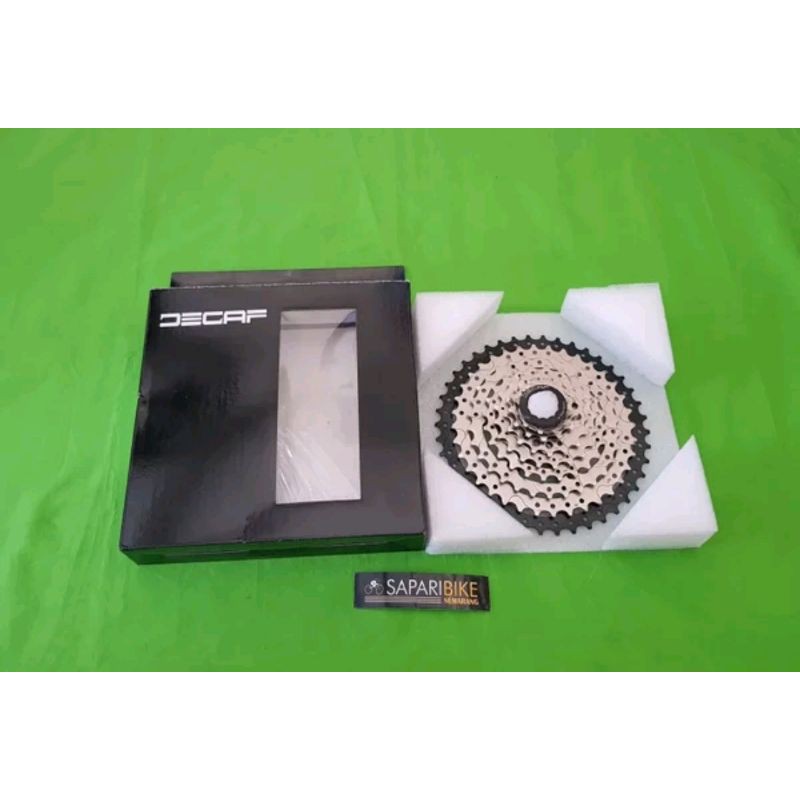 Gir Sprocket Cassete Decaf 8 Speed 11-42T Silver sprocket sepeda roda gir bicycle parts komponen sepeda