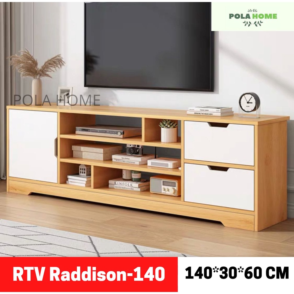 Pola Rak TV Buffet TV cabinet Minimalis Modern