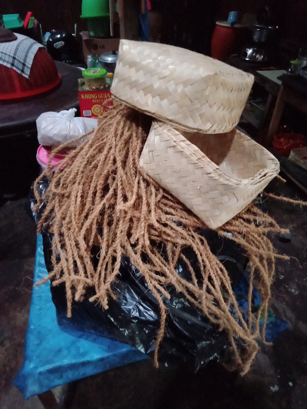 Besek Bambu, Sepasang, 20*20*8cm