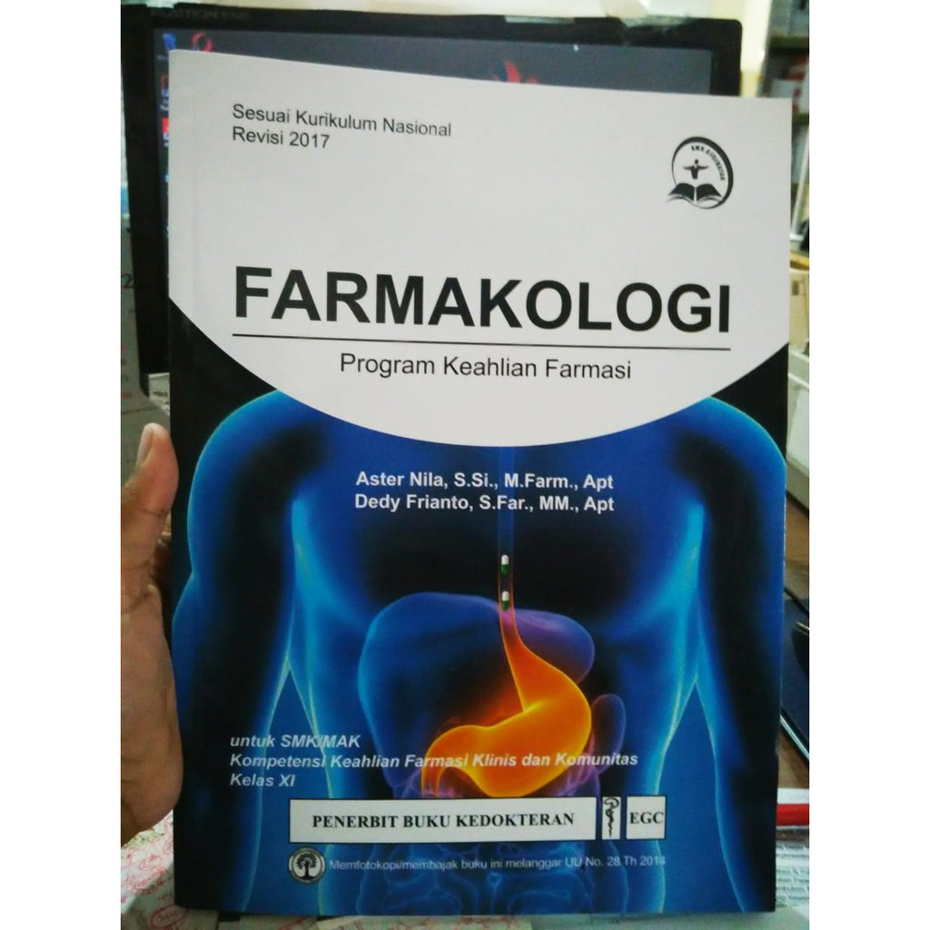 Jual Farmakologi Program Keahlian Farmasi Untuk SMK Kelas XI | Shopee ...