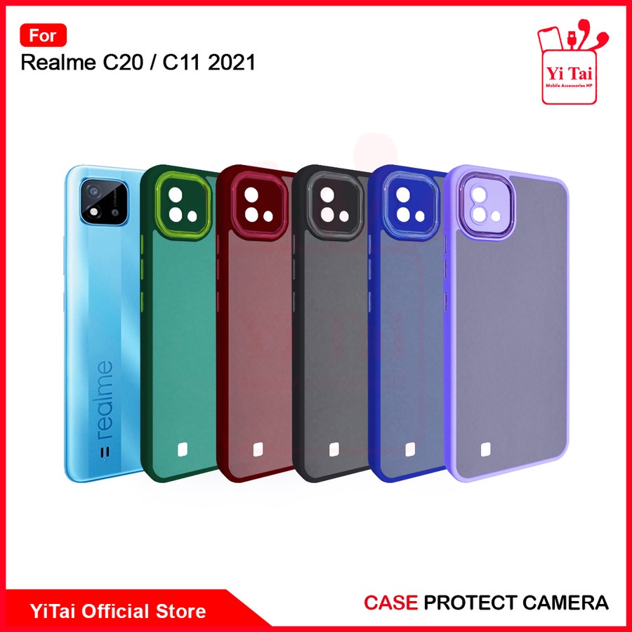 YCO2 CASE YI TYAI PROTECT KAMERA REALME C20 C11 2021 REALME 5 5I 5S - BDC